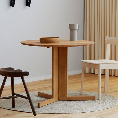 Trefoil Table by Form and Refine - Oiled Oak