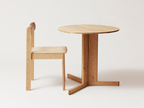 Trefoil Table by Form and Refine - White Oiled Oak