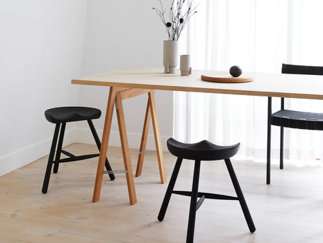 Linear Tabletop - White Oiled Oak - by Form & Refine