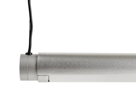 Factor Linear Suspension Lamp by HAY - Diffused / Clear Anodised Aluminium
