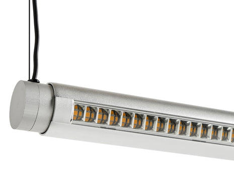 Factor Linear Suspension Lamp by HAY - Directional / Clear Anodised Aluminium