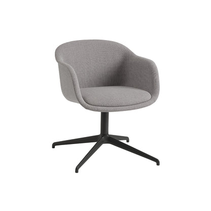 Fiber Conference Armchair with Swivel Base with Return by Muuto - re-wool 108