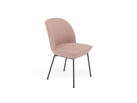 Oslo Side Chair by Muuto - Fiord 551 / Black Steel Base