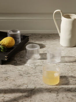 Flow Jug / Off-White Speckle / by Ferm Living