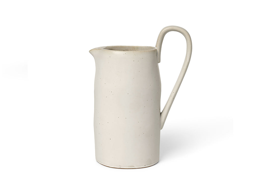 Flow Jug / Off-White Speckle / by Ferm Living