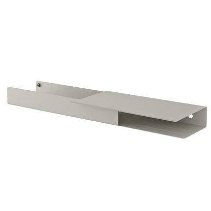 Grey Platform Folded Shelves by Muuto