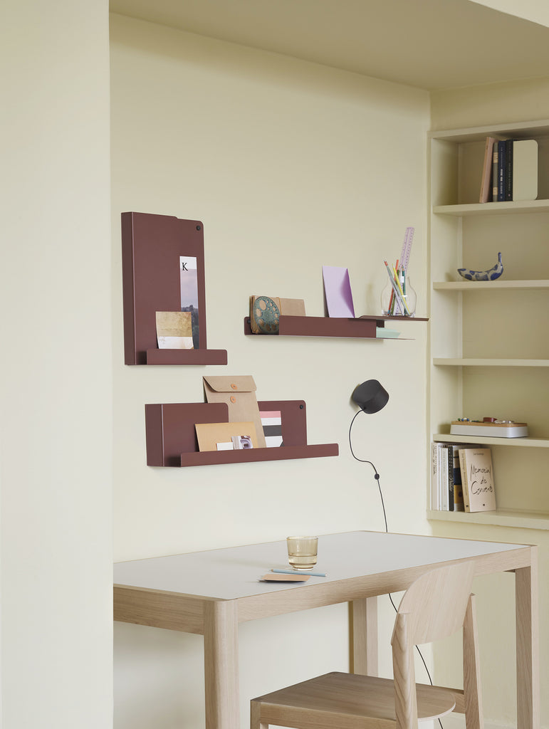 Folded Shelves by Muuto - Deep Red