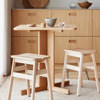 Quatrefoil Table by Form & Refine - white oiled oak