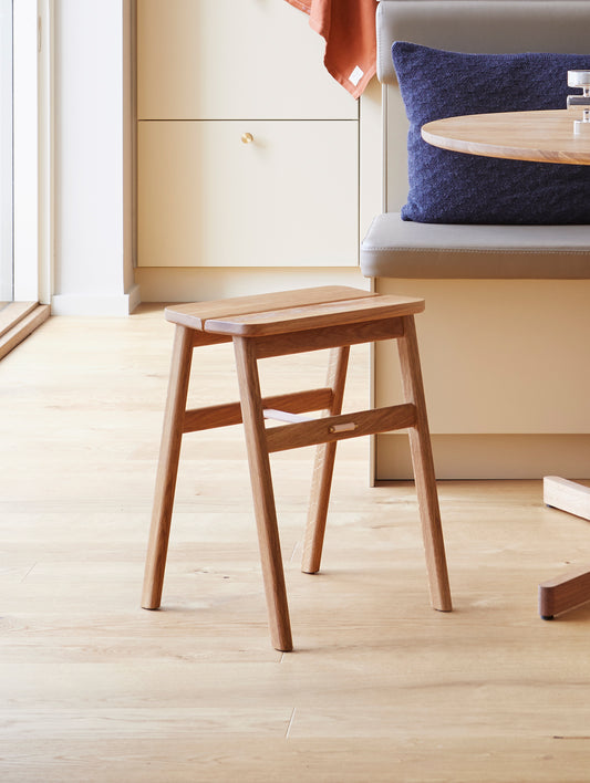 Form & Refine Angle Foldable Stool - Oiled Oak