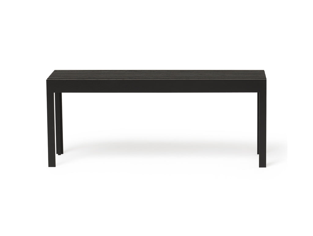 Lightweight Bench by Form and Refine - Black Stained Oak