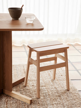 Quatrefoil Table by Form & Refine - oiled oak