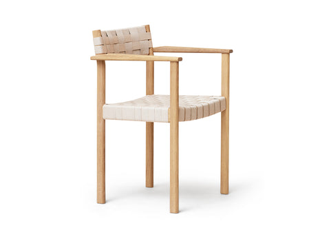 Motif Armchair by Form and Refine - White Oiled Oak