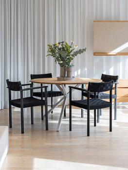 Frisbee Table by Form and Refine - Oiled Oak