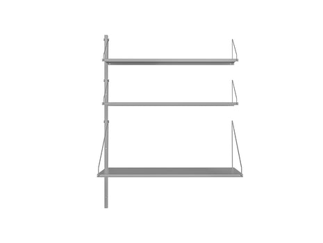 Shelf Library Stainless Steel Add-ons by Frama - H1084 / Desk Section