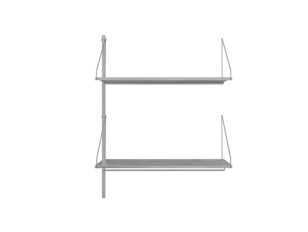 Shelf Library Stainless Steel Add-ons by Frama - H1084 / Hanger Section