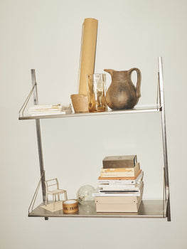 Shelf Library Stainless Steel by Frama