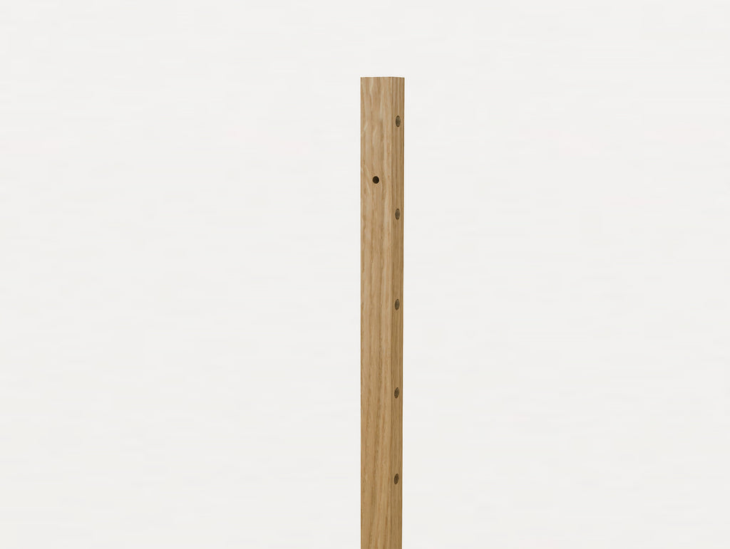 Height: 1148 cm Rail in Natural Oiled Oak by Frama