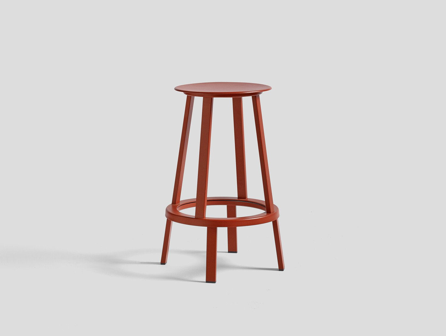 【通販日本製】アルプス様専用　HAY REVOLVER BAR STOOL HIGH 赤 スツール