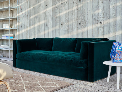 Hackney Sofa by HAY - Evergreen Velvet
