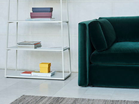 Hackney Sofa by HAY - Evergreen Velvet