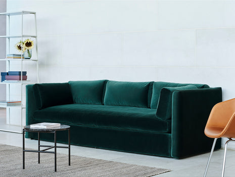 Hackney Sofa by HAY - Evergreen Velvet