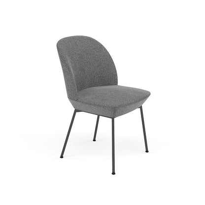 Oslo Side Chair by Muuto - Hallingdal 166 / Black Base