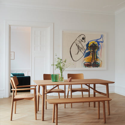 190 cm Hven Dining Table by Skagerak