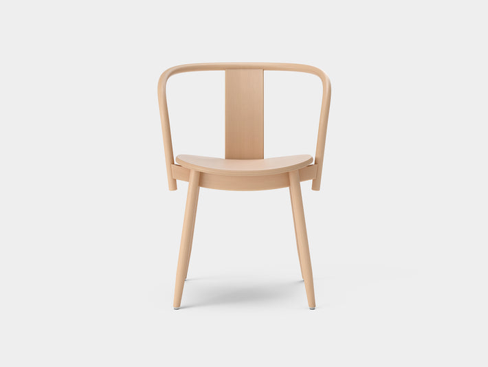 Icha Chair in Natural Beech by Massproductions