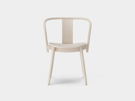 Icha Chair in White Oiled Beech by Massproductions