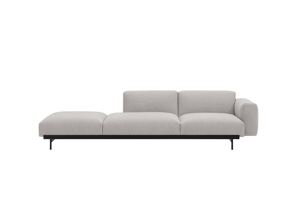 In Situ 3-Seater Modular Sofa by Muuto - Configuration 4 / Clay 12