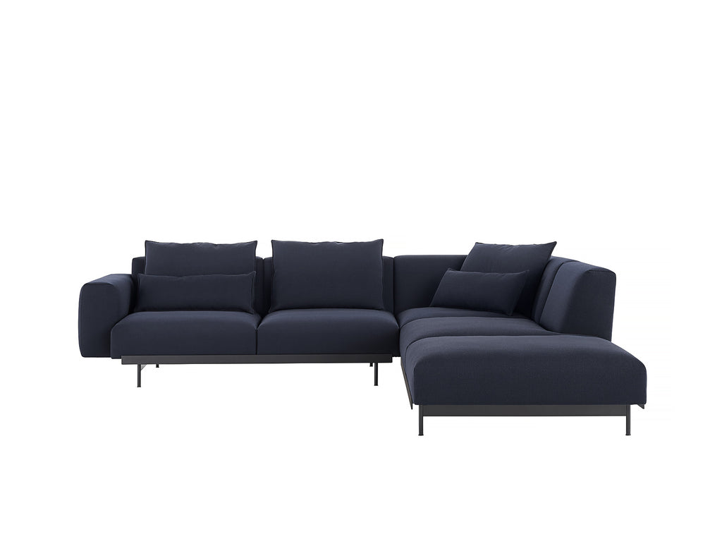 In Situ Modular Sofa Series Corner Configuration 3 in Vidar 554 by Muuto