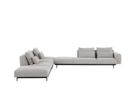 In Situ Modular Sofa Series Corner Configuration 9 in Clay 12 by Muuto