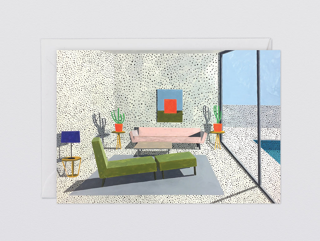 'Interior 4' Art Card by Wrap Stationery