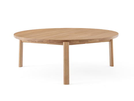 Passage Lounge Table by Menu - D90 cm / natural oak