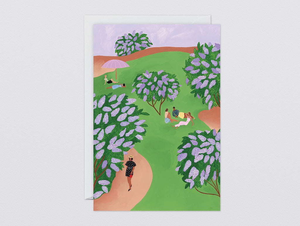 Lilac Park by Isabelle Feliu for Wrap Stationery