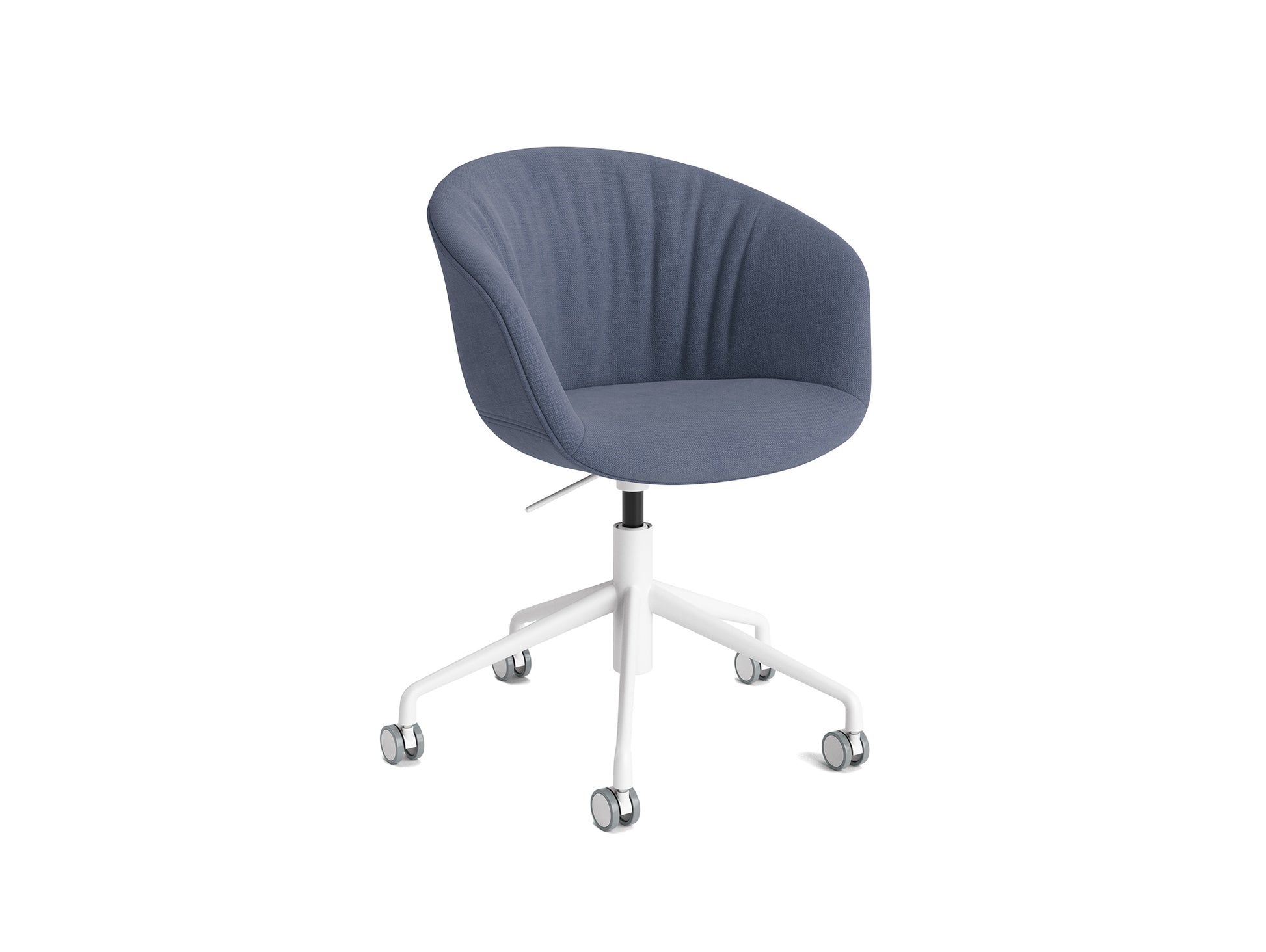 About A Chair AAC 53 Soft by HAY - Linara 198 / White Powder Coated Aluminium