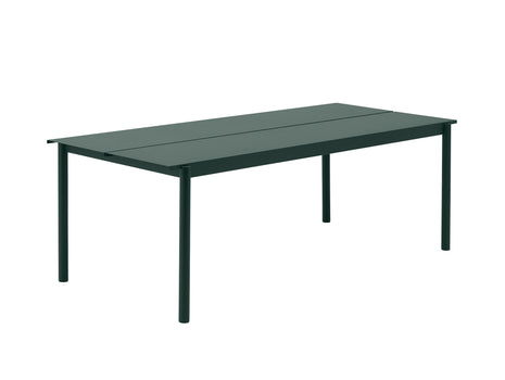 Linear Steel Table and Bench