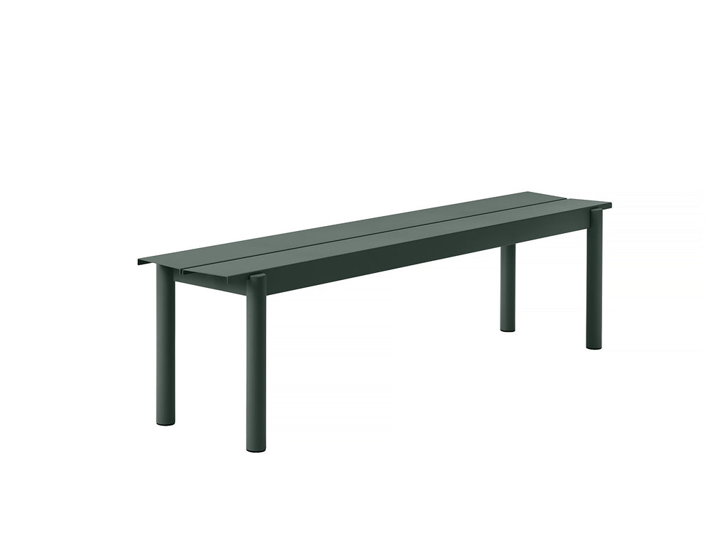 Muuto Linear Bench 170 cm - Dark Green