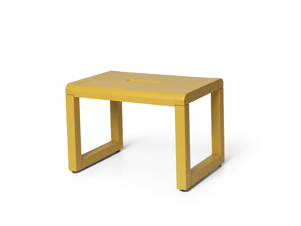 Yellow Little Architect Stool by Ferm Living