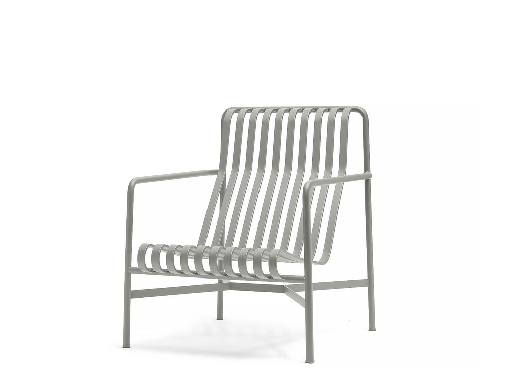 Palissade Lounge Chair, High, Sky Grey
