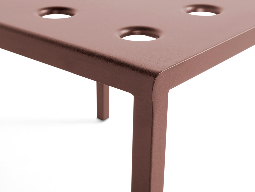 Iron Red / Balcony Low Table by HAY