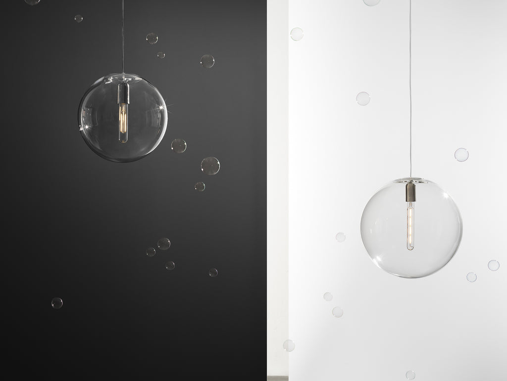 Luna Clear Pendant by Design House Stockholm