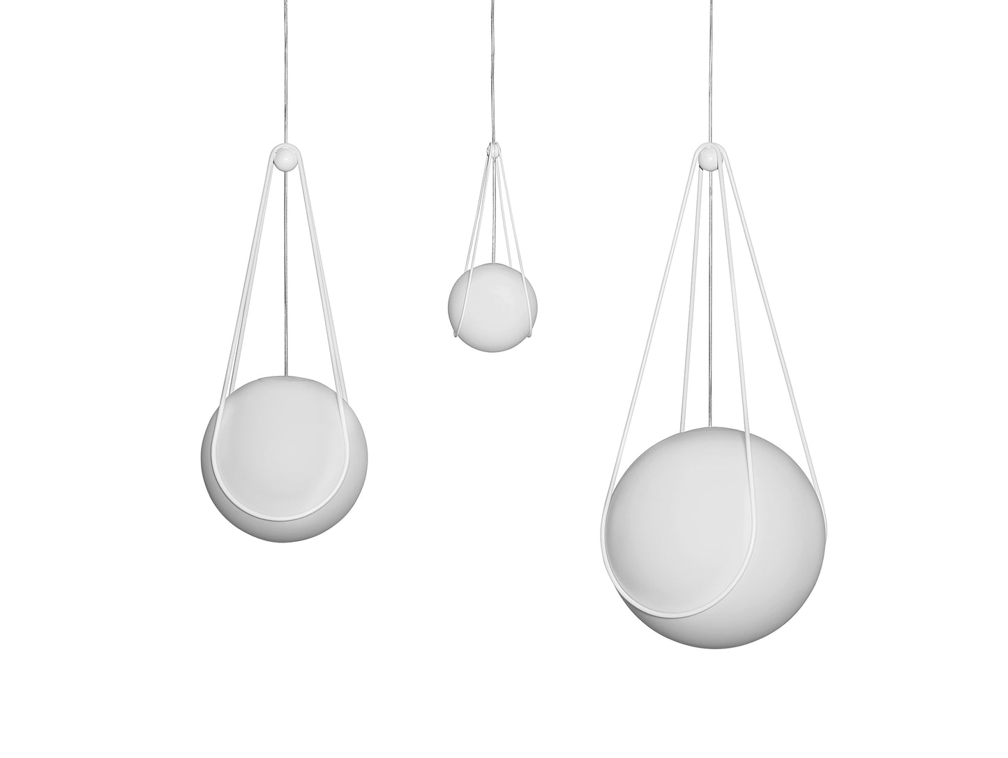 Luna and White Kosmos Lamp by Design House Stockholm