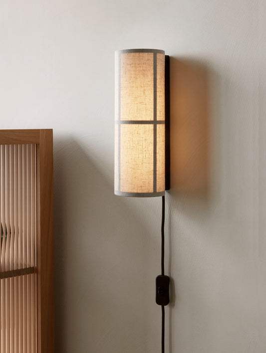 Hashira Wall Lamp by Menu - Raw Linen