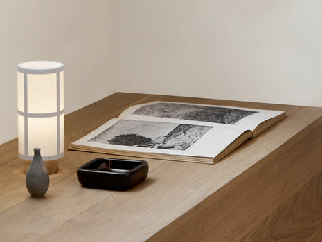 Hashira Table Lamp by Menu - White Linen