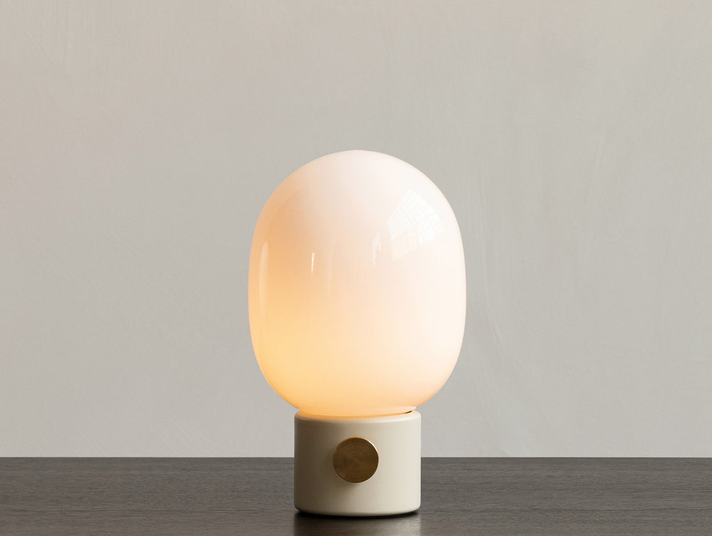 JWDA Table Lamp by Menu - Alabaster White Steel