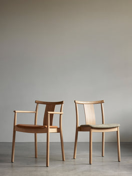 Merkur Dining Chair Upholstered by Audo Copenhagen