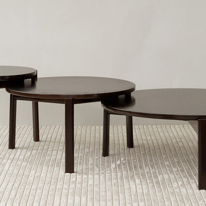 Passage Lounge Table by Menu - dark lacquered oak