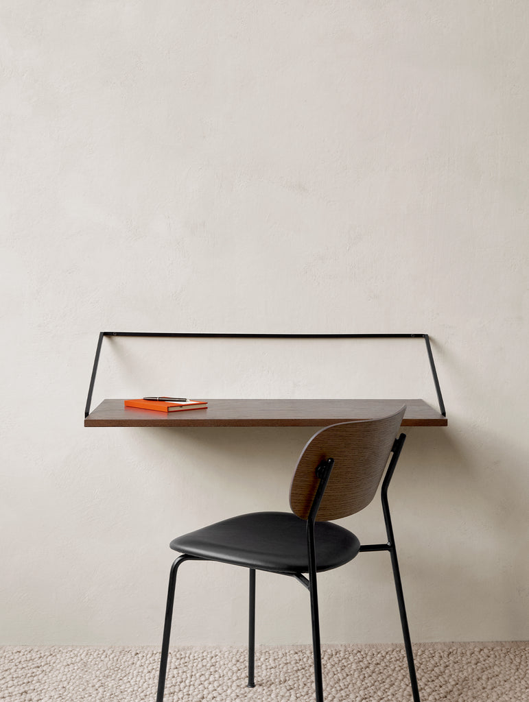 Rail Desk by Menu - Dark Stained Oak