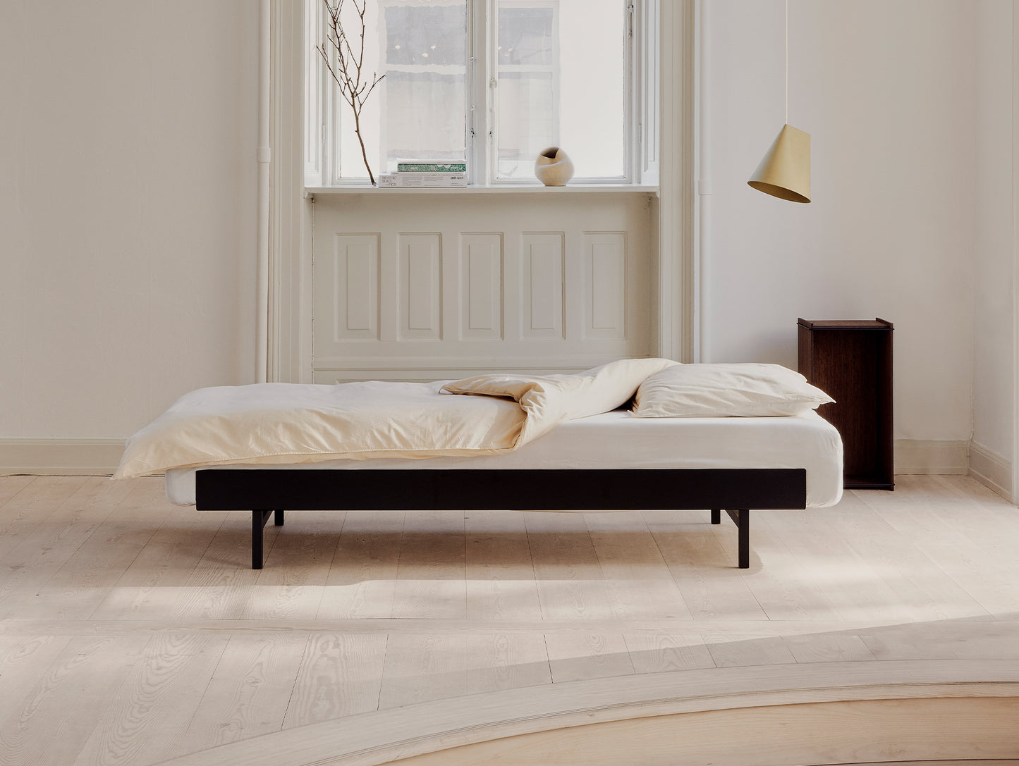 Bed 90 cm by Moebe - Black  